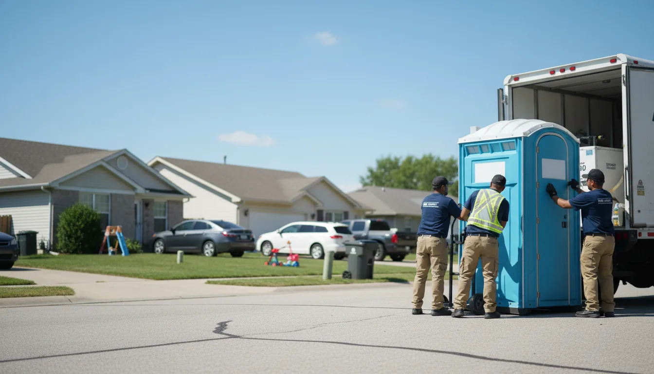 Standard Porta Potty Rentals in Upland, IN near me